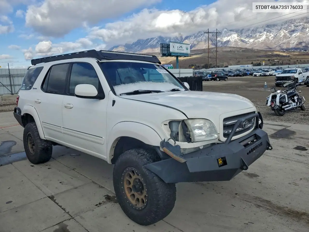 5TDBT48A73S176033 2003 Toyota Sequoia Limited