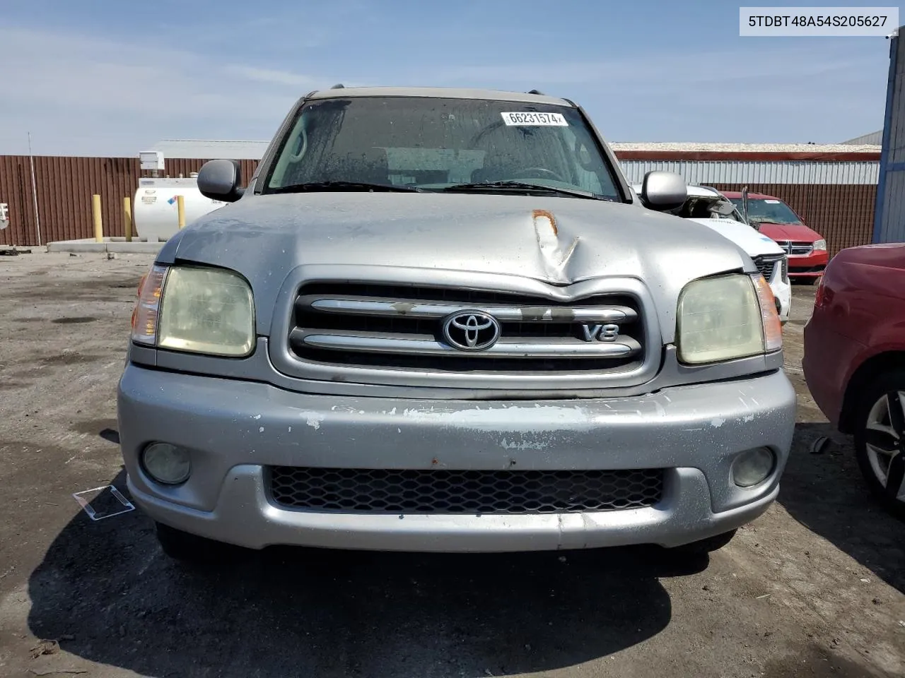 2004 Toyota Sequoia Limited VIN: 5TDBT48A54S205627 Lot: 66231574