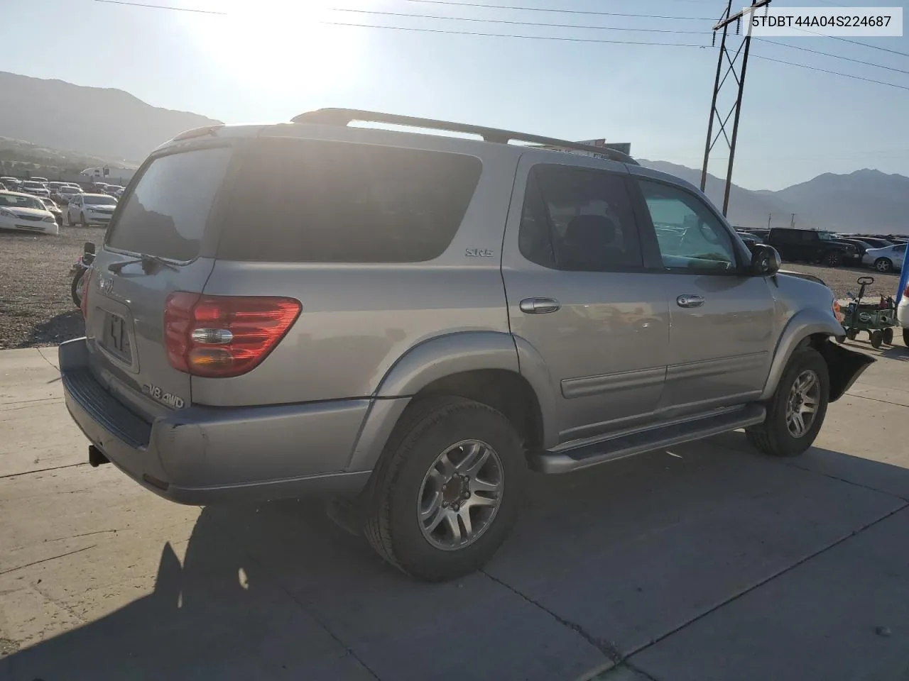 2004 Toyota Sequoia Sr5 VIN: 5TDBT44A04S224687 Lot: 69155924