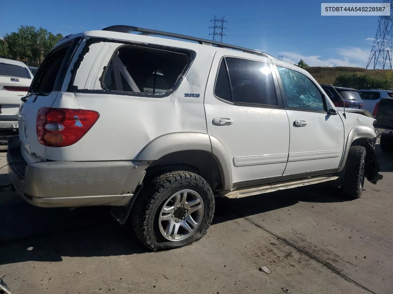 5TDBT44A54S228587 2004 Toyota Sequoia Sr5