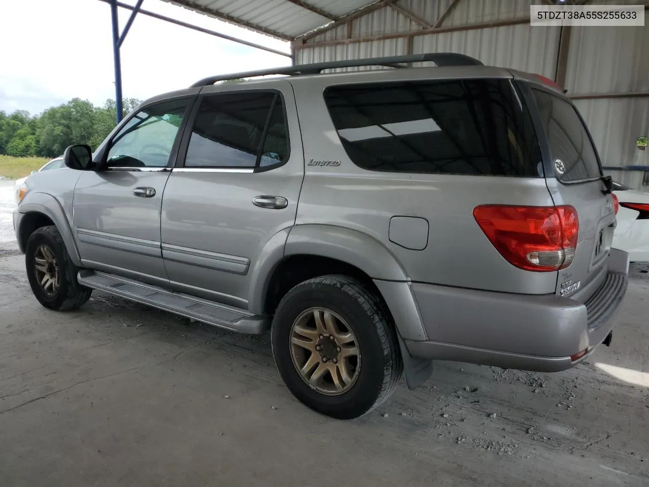 2005 Toyota Sequoia Limited VIN: 5TDZT38A55S255633 Lot: 59676614