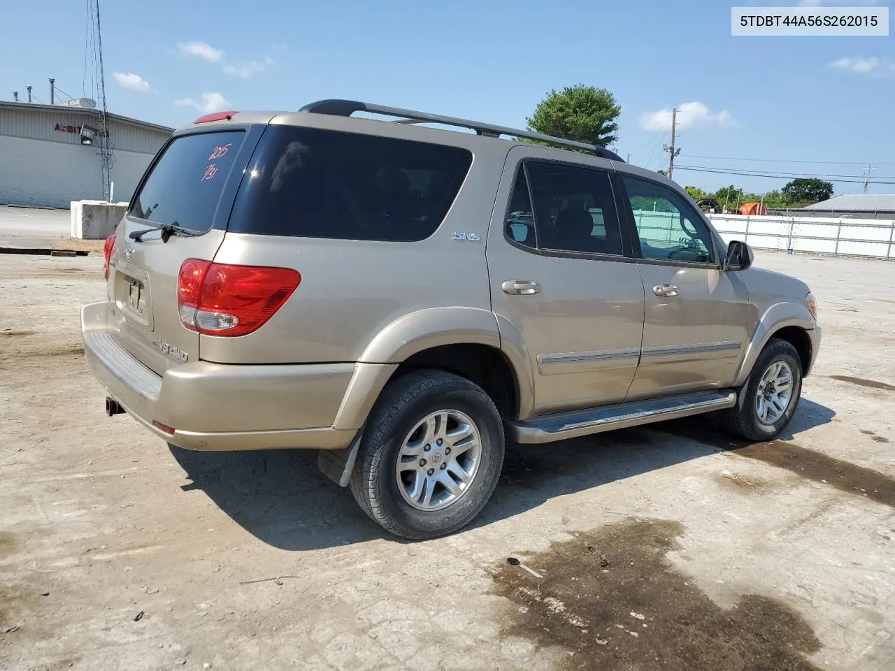 2006 Toyota Sequoia Sr5 VIN: 5TDBT44A56S262015 Lot: 62457714