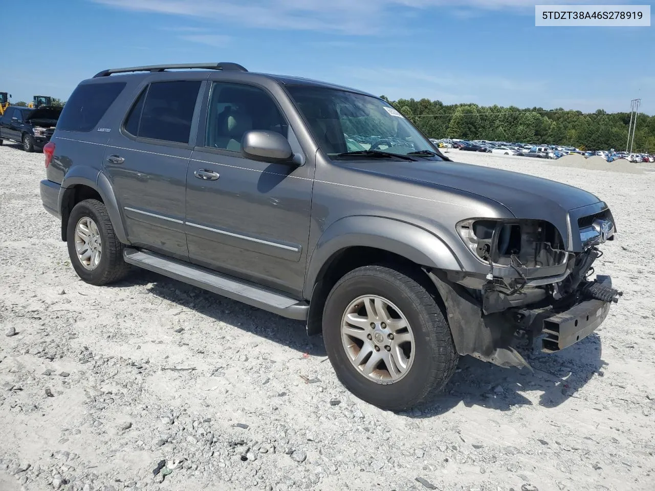 2006 Toyota Sequoia Limited VIN: 5TDZT38A46S278919 Lot: 69523894