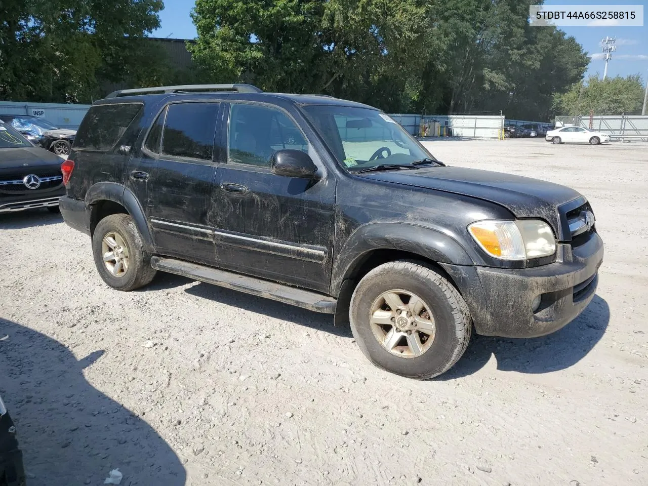 2006 Toyota Sequoia Sr5 VIN: 5TDBT44A66S258815 Lot: 69969414