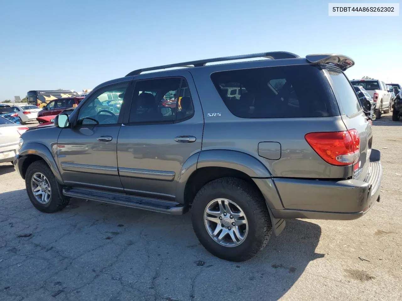 2006 Toyota Sequoia Sr5 VIN: 5TDBT44A86S262302 Lot: 72399274