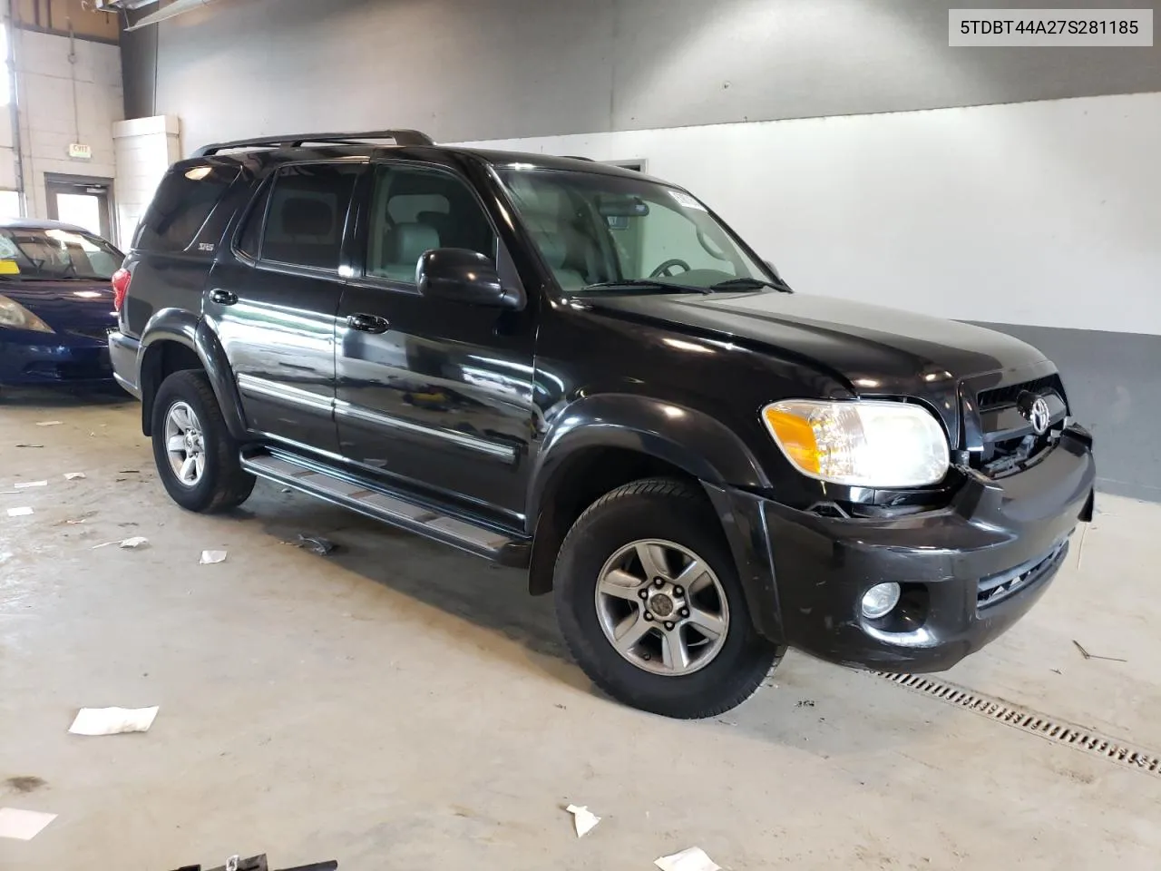 2007 Toyota Sequoia Sr5 VIN: 5TDBT44A27S281185 Lot: 57871514