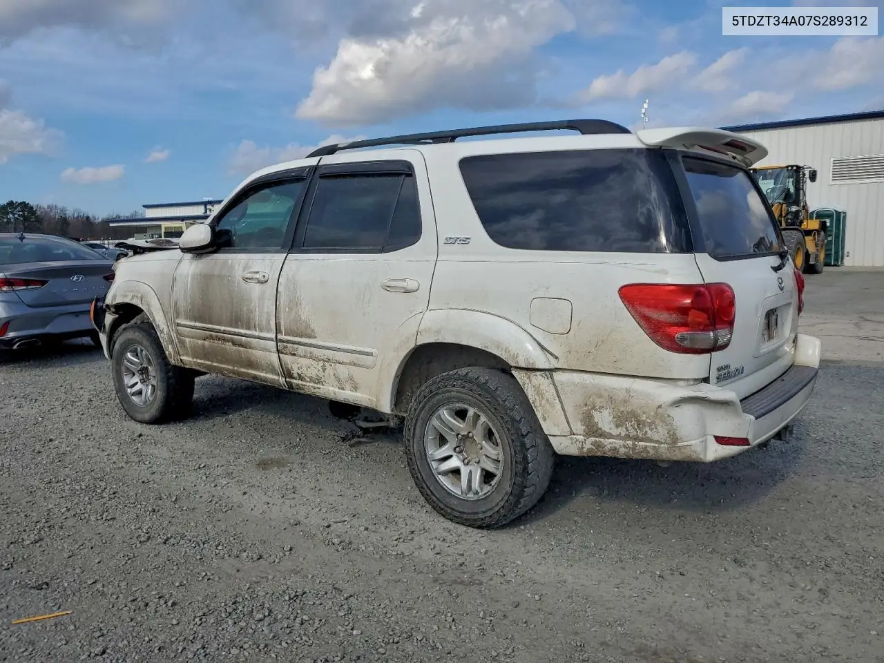 5TDZT34A07S289312 2007 Toyota Sequoia Sr5