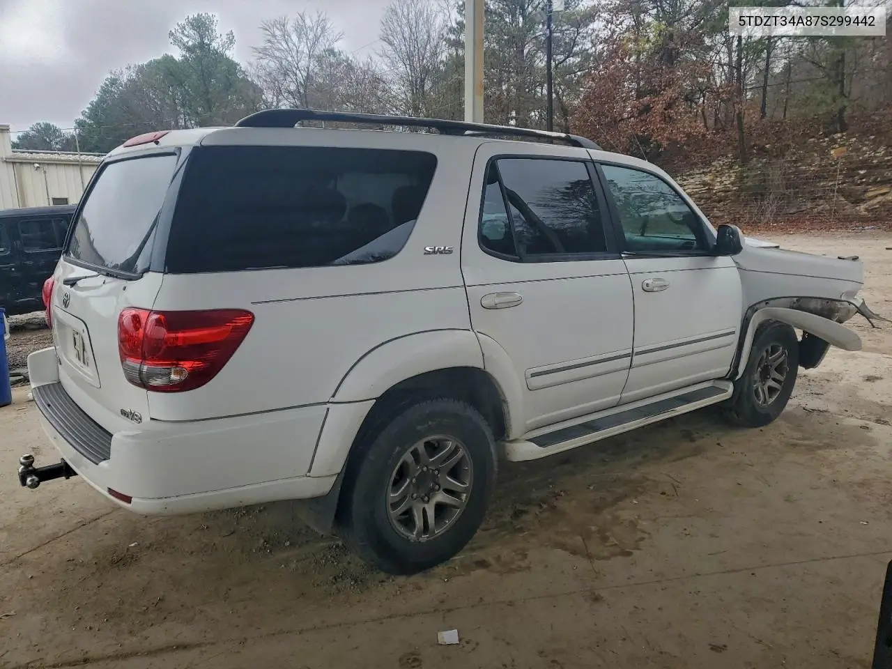 5TDZT34A87S299442 2007 Toyota Sequoia Sr5