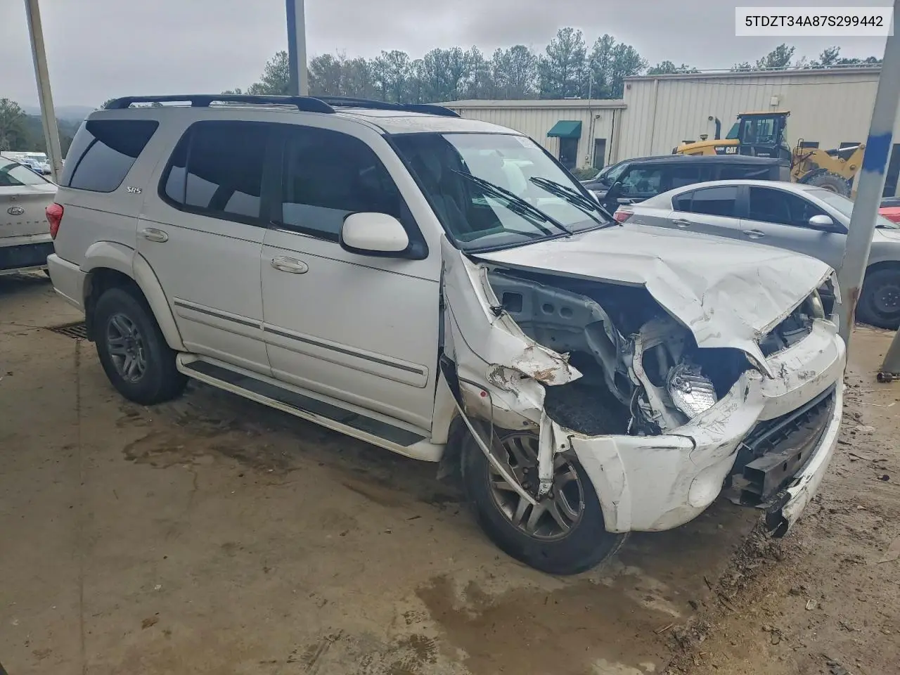 5TDZT34A87S299442 2007 Toyota Sequoia Sr5