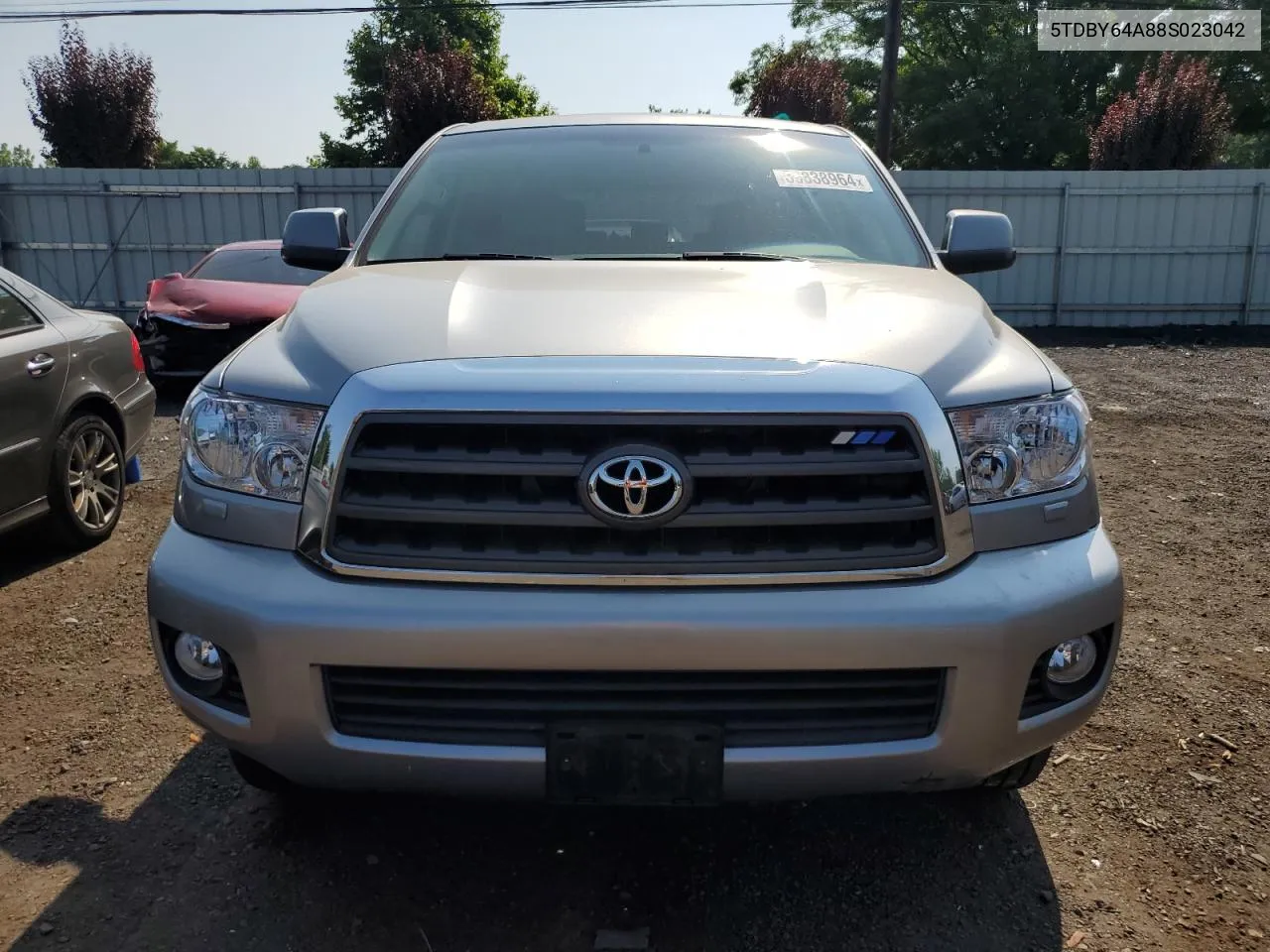 2008 Toyota Sequoia Sr5 VIN: 5TDBY64A88S023042 Lot: 59838964