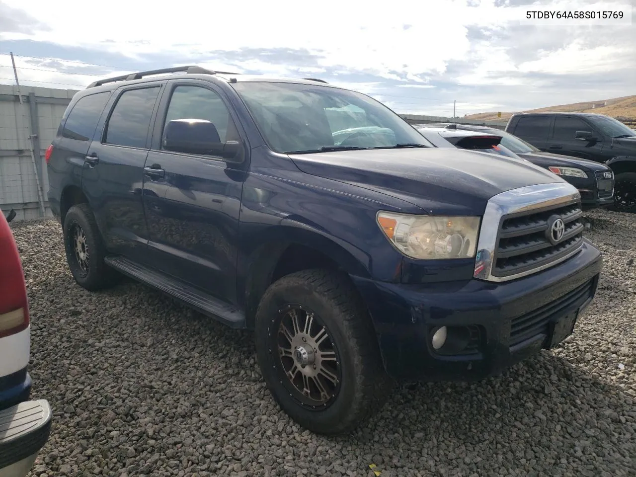 2008 Toyota Sequoia Sr5 VIN: 5TDBY64A58S015769 Lot: 70694134