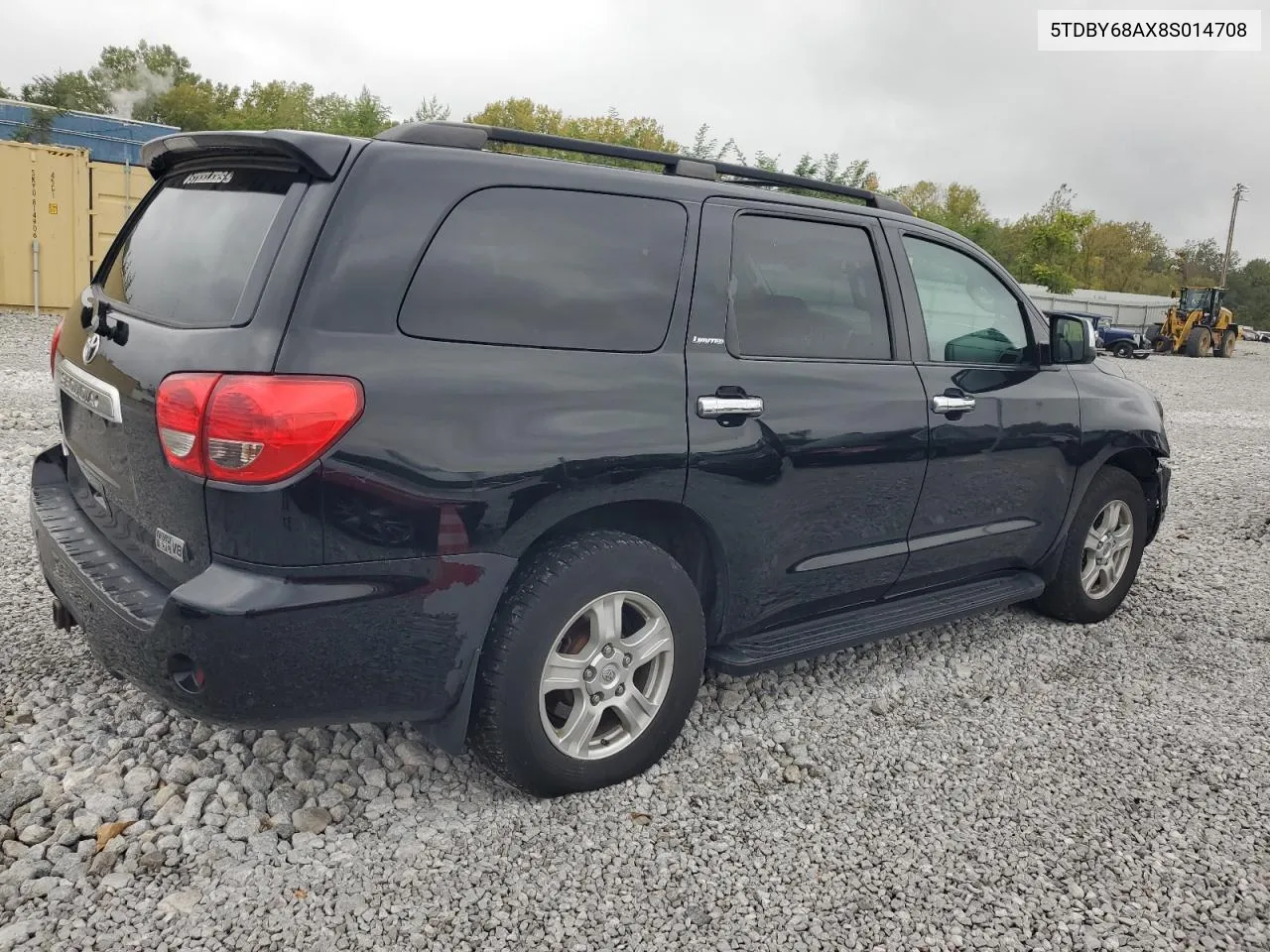 2008 Toyota Sequoia Limited VIN: 5TDBY68AX8S014708 Lot: 70833114