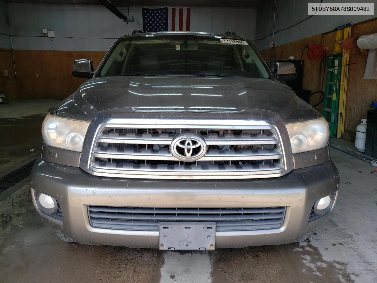 2008 Toyota Sequoia Limited VIN: 5TDBY68A78S009482 Lot: 72116884