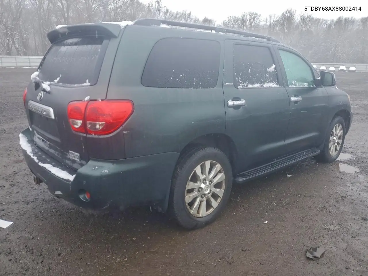 5TDBY68AX8S002414 2008 Toyota Sequoia Limited