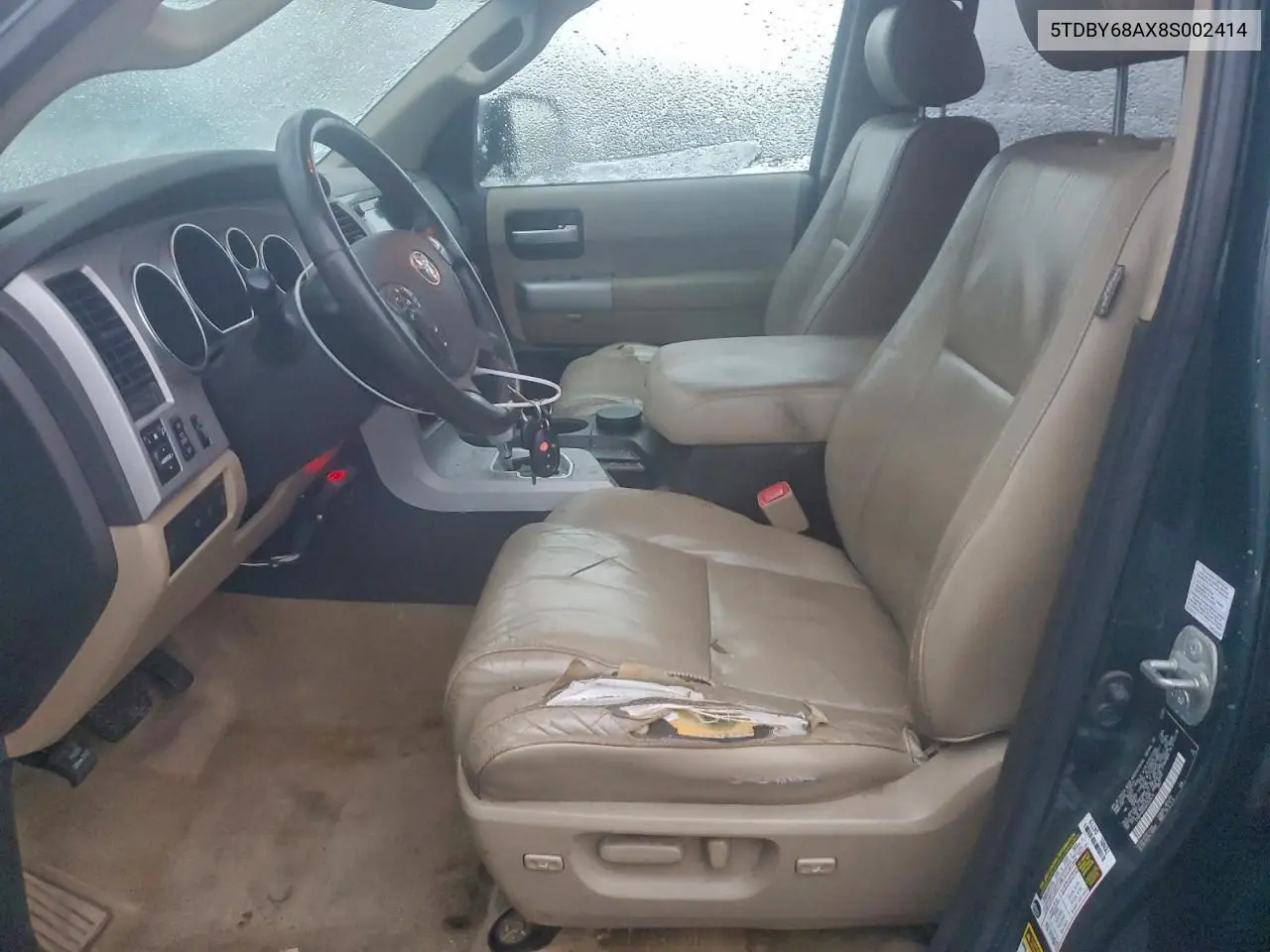 5TDBY68AX8S002414 2008 Toyota Sequoia Limited