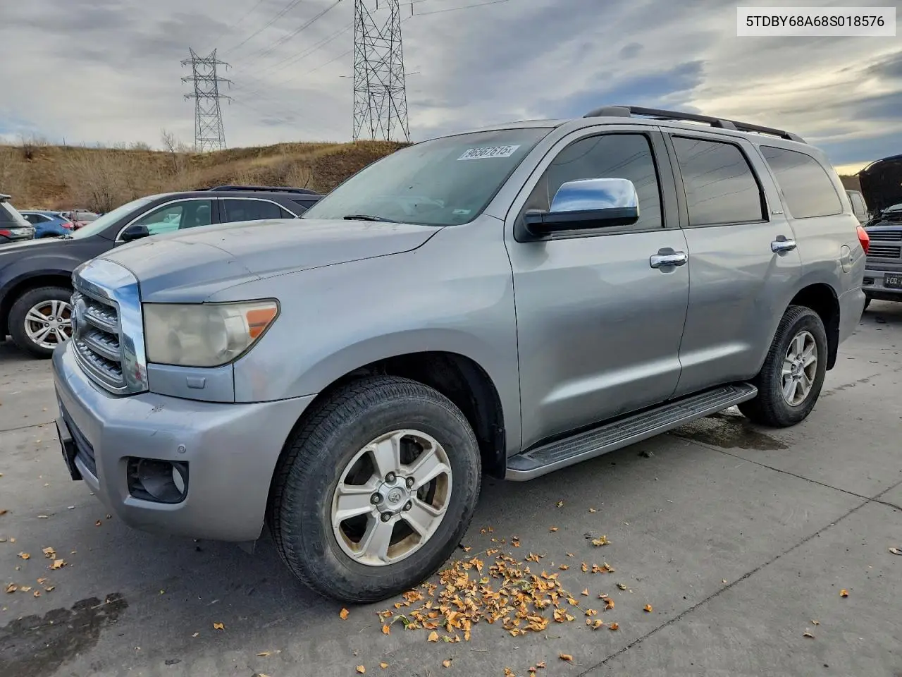 5TDBY68A68S018576 2008 Toyota Sequoia Limited