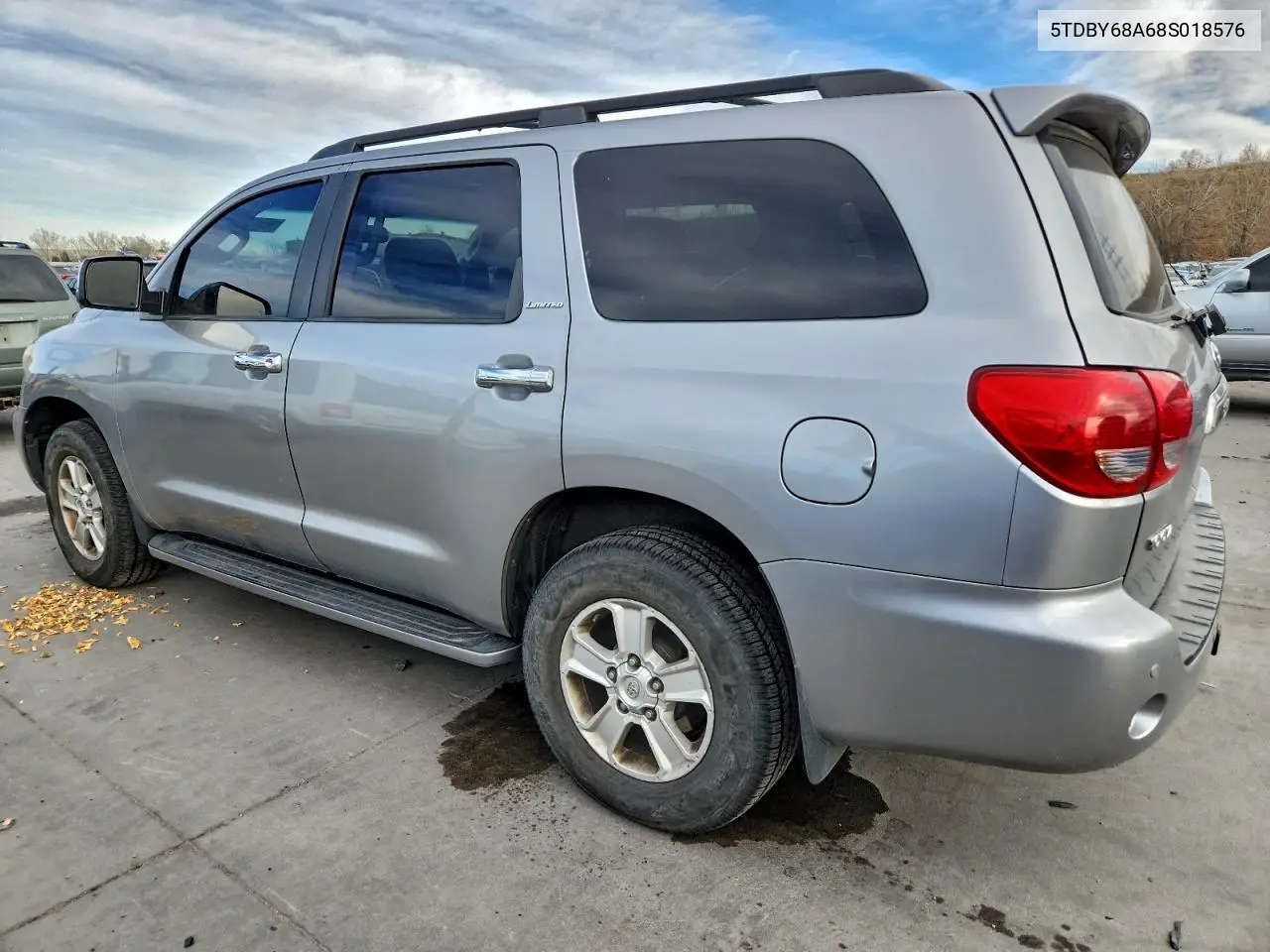 5TDBY68A68S018576 2008 Toyota Sequoia Limited