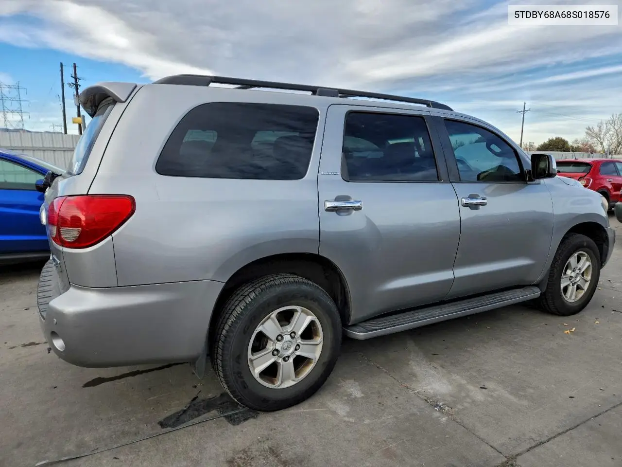 5TDBY68A68S018576 2008 Toyota Sequoia Limited