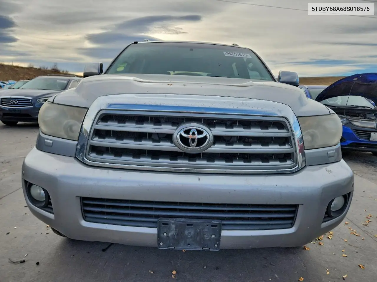 5TDBY68A68S018576 2008 Toyota Sequoia Limited