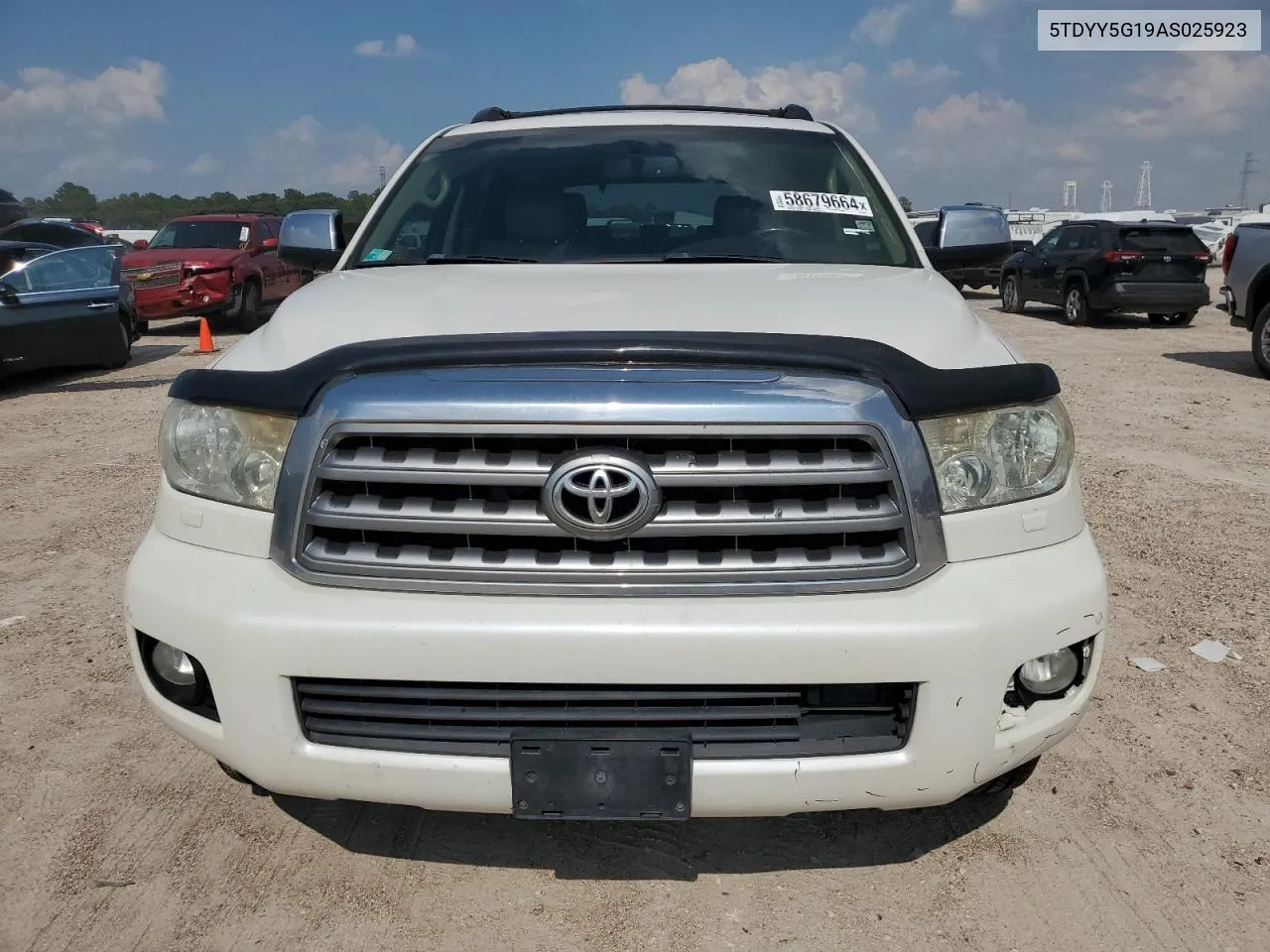 2010 Toyota Sequoia Platinum VIN: 5TDYY5G19AS025923 Lot: 58679664