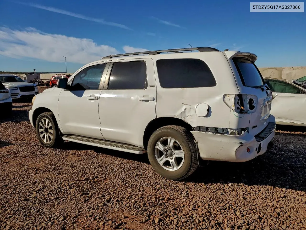 5TDZY5G17AS027366 2010 Toyota Sequoia Sr5