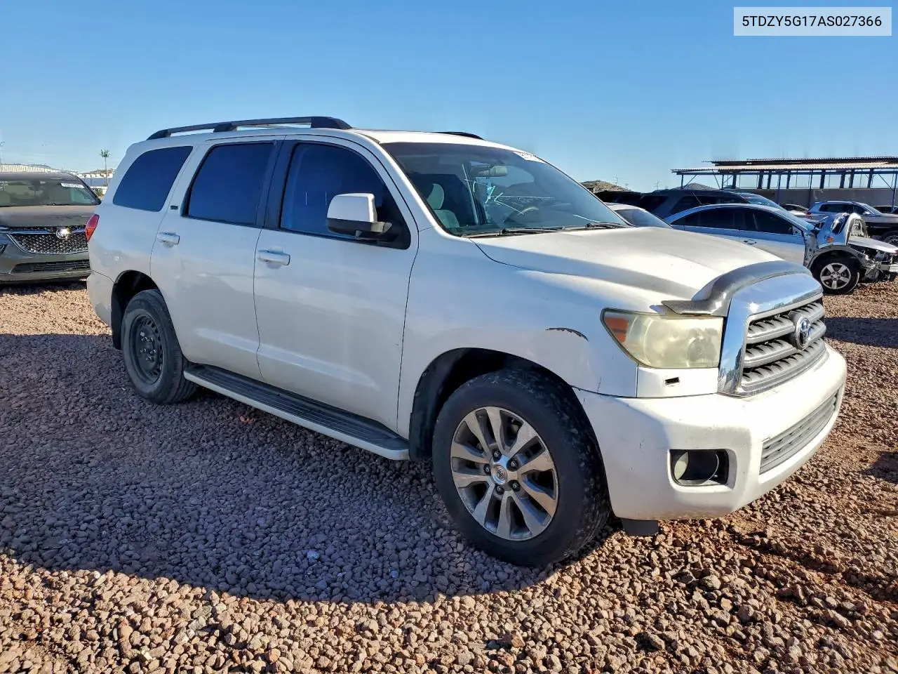 5TDZY5G17AS027366 2010 Toyota Sequoia Sr5