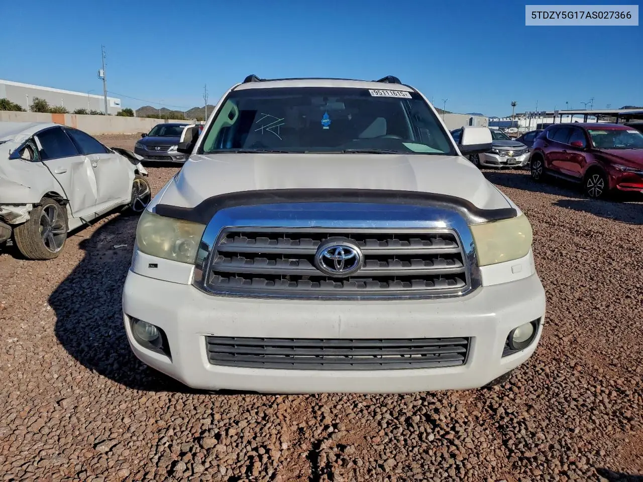 5TDZY5G17AS027366 2010 Toyota Sequoia Sr5