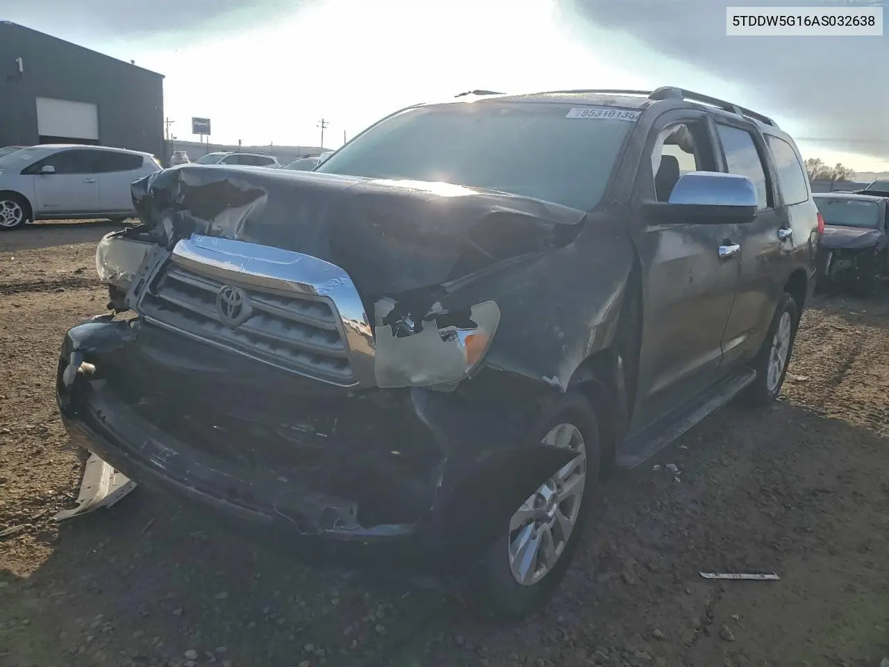 5TDDW5G16AS032638 2010 Toyota Sequoia Platinum