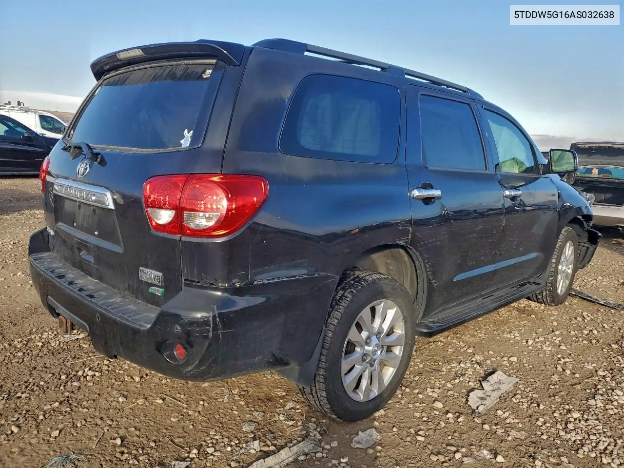 5TDDW5G16AS032638 2010 Toyota Sequoia Platinum