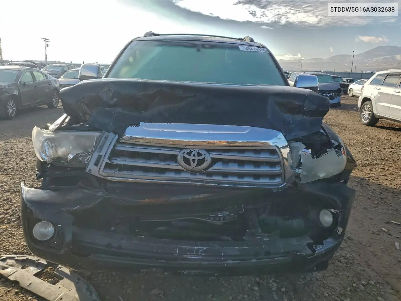 5TDDW5G16AS032638 2010 Toyota Sequoia Platinum