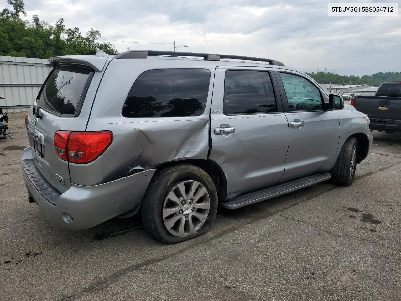 2011 Toyota Sequoia Limited VIN: 5TDJY5G15BS054712 Lot: 58804144