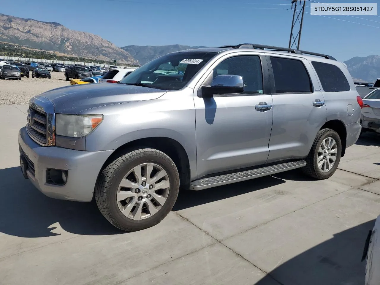 2011 Toyota Sequoia Limited VIN: 5TDJY5G12BS051427 Lot: 69982054