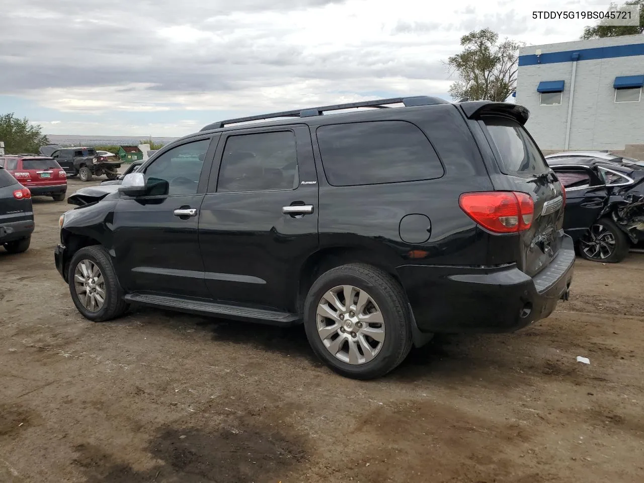 5TDDY5G19BS045721 2011 Toyota Sequoia Platinum