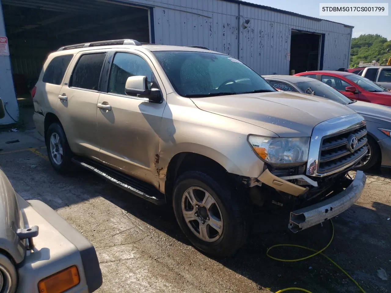 2012 Toyota Sequoia Sr5 VIN: 5TDBM5G17CS001799 Lot: 59763874