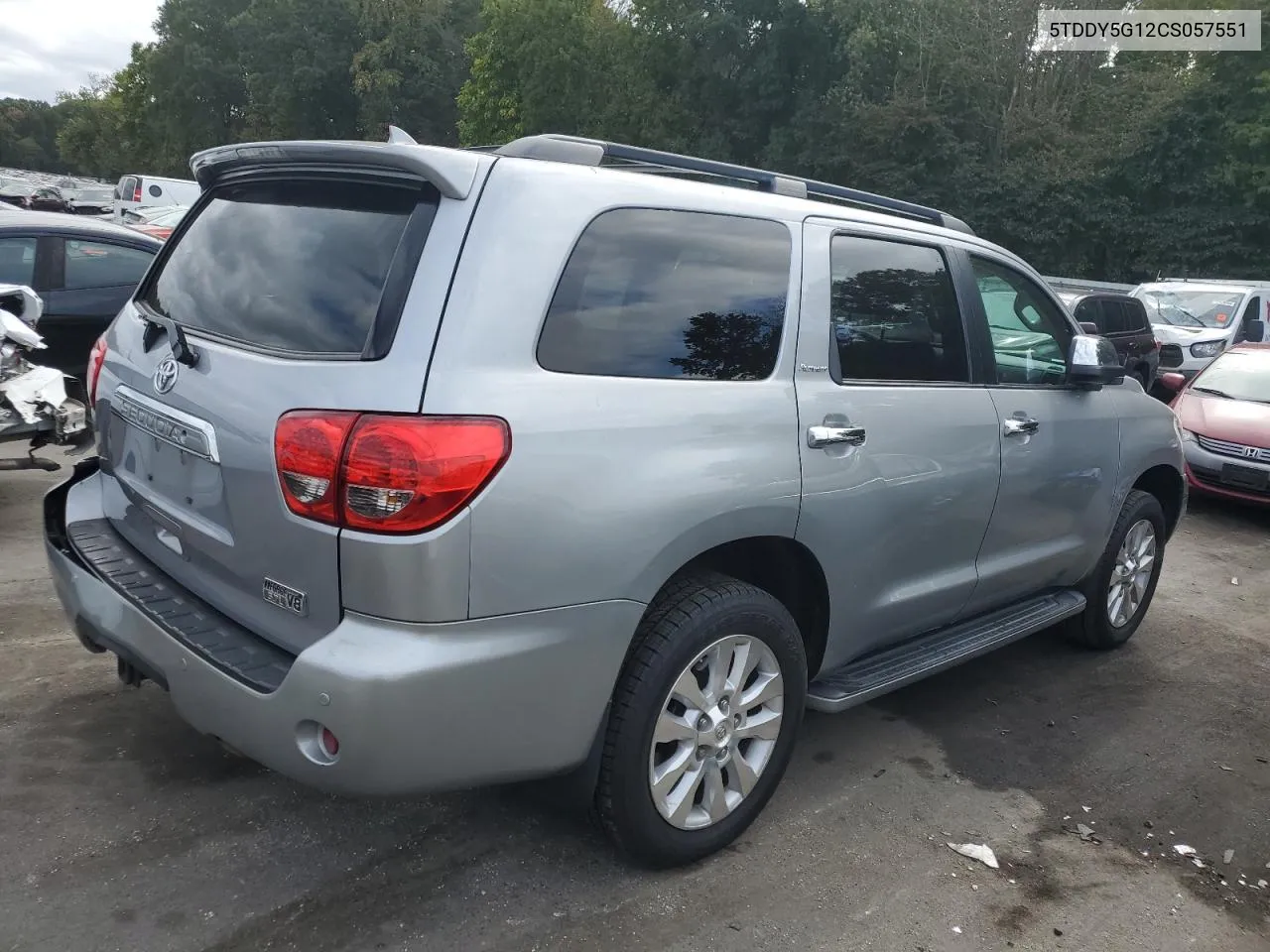 5TDDY5G12CS057551 2012 Toyota Sequoia Platinum