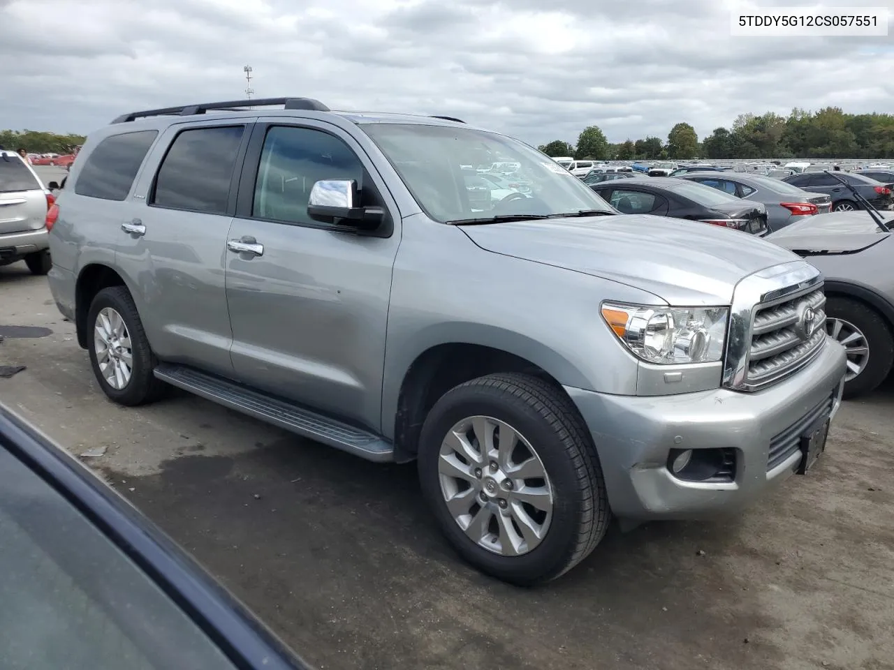 5TDDY5G12CS057551 2012 Toyota Sequoia Platinum