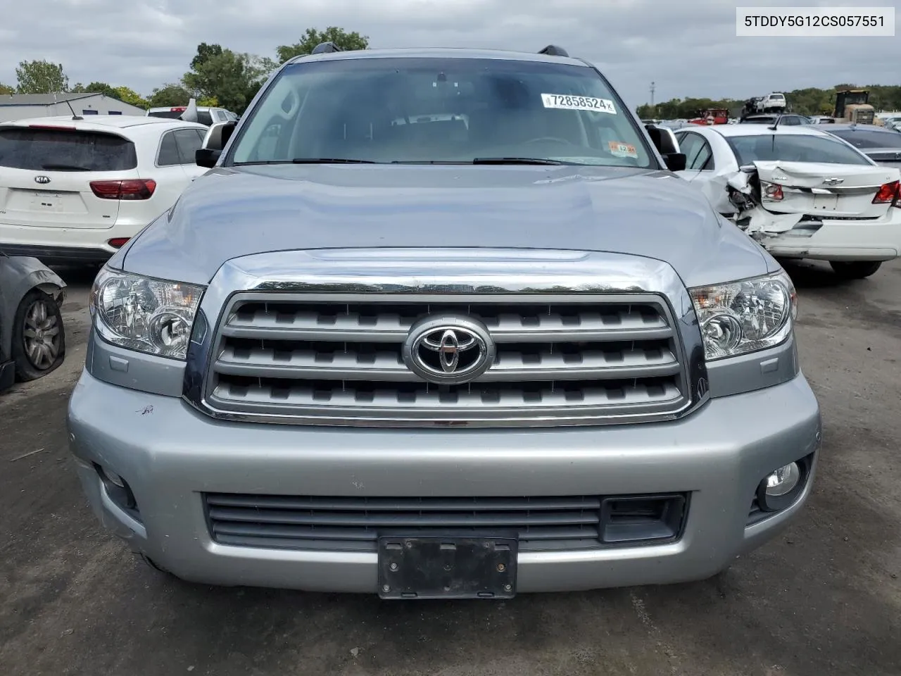 5TDDY5G12CS057551 2012 Toyota Sequoia Platinum