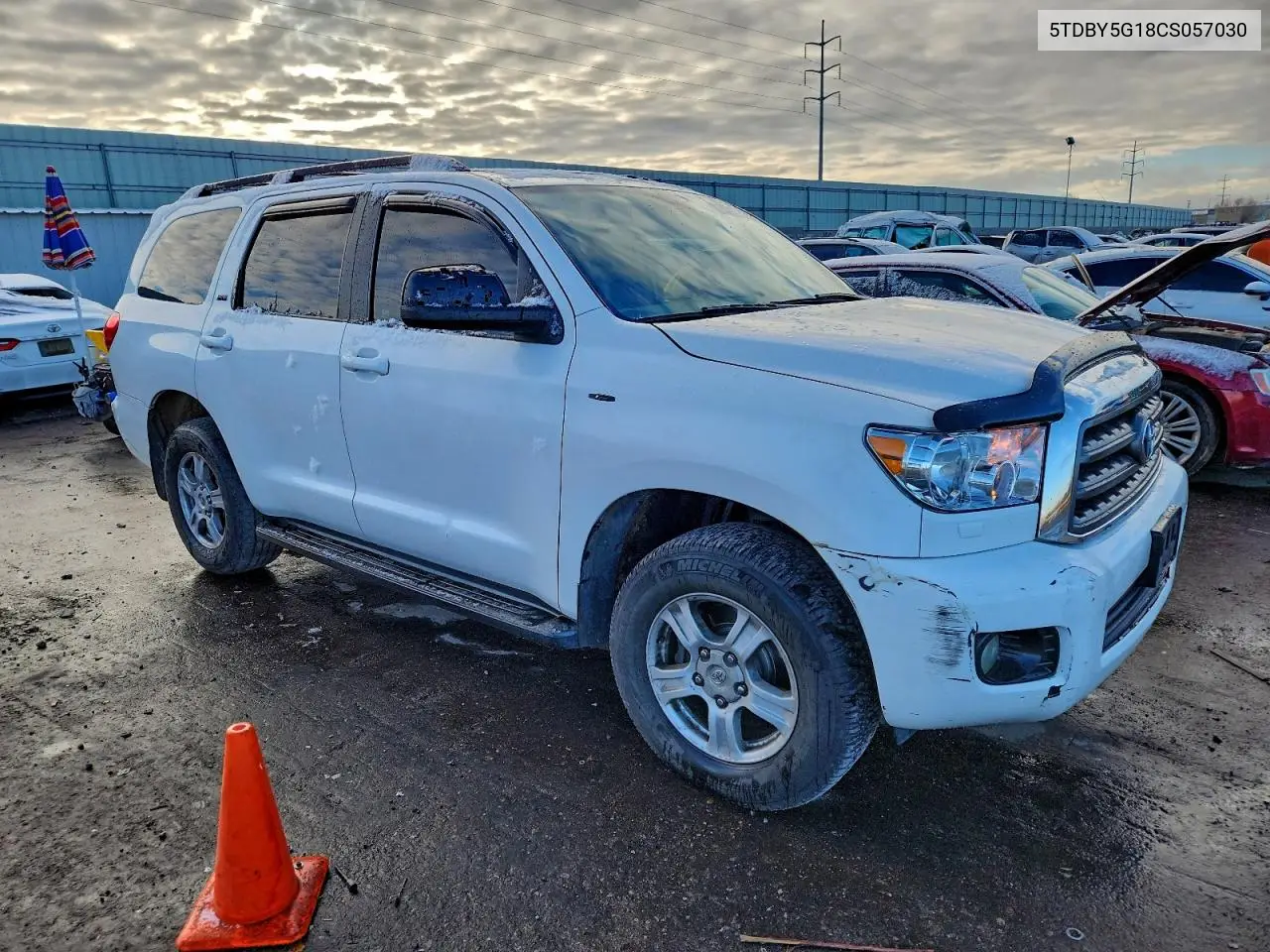 5TDBY5G18CS057030 2012 Toyota Sequoia Sr5