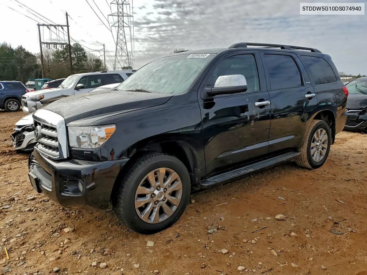 5TDDW5G10DS074940 2013 Toyota Sequoia Platinum