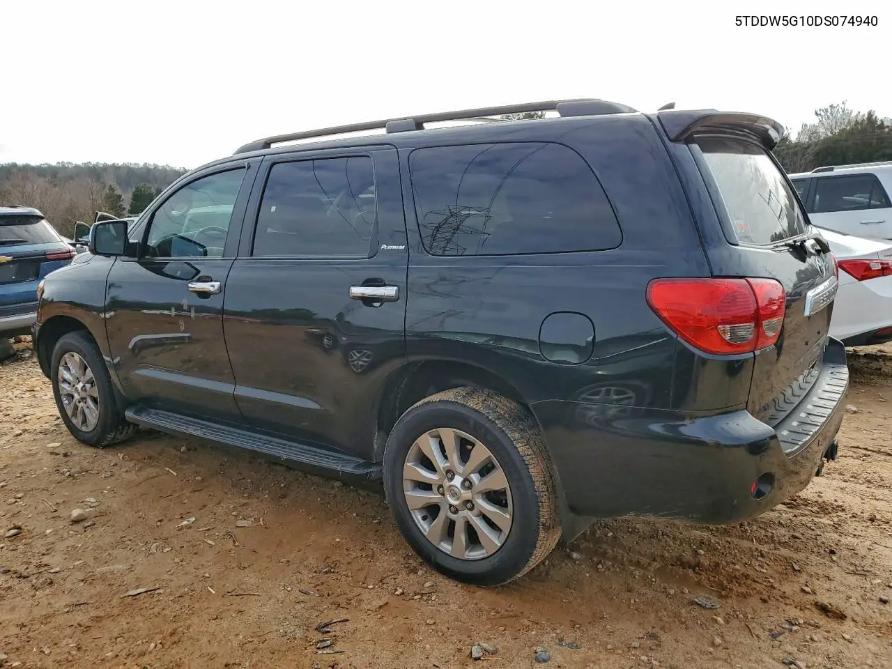5TDDW5G10DS074940 2013 Toyota Sequoia Platinum
