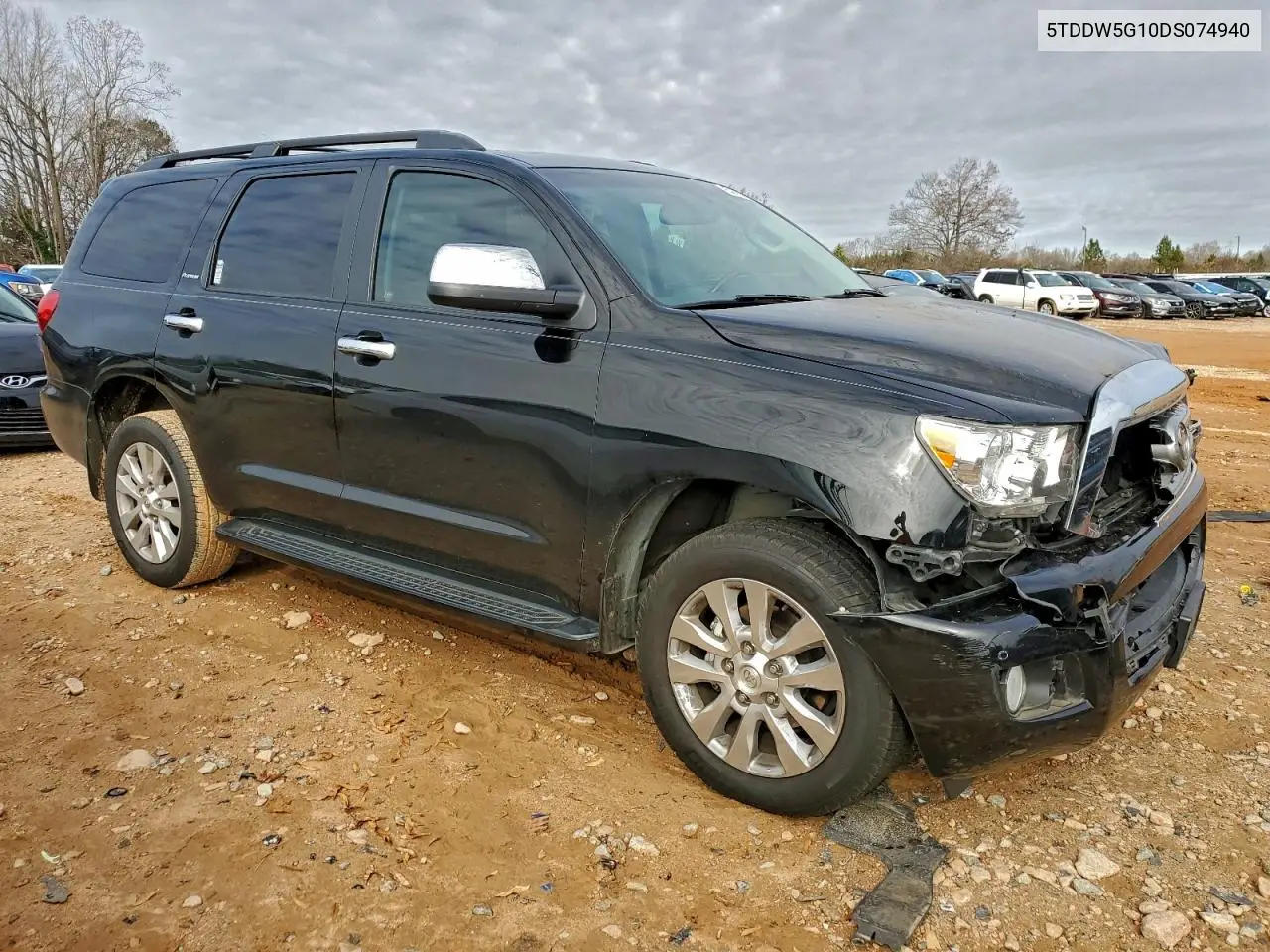 5TDDW5G10DS074940 2013 Toyota Sequoia Platinum