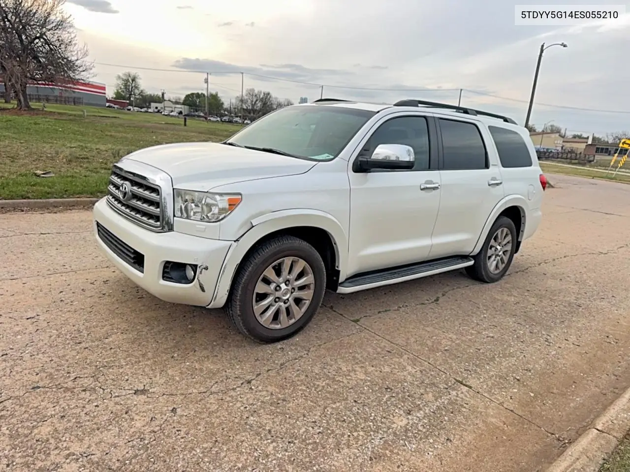 5TDYY5G14ES055210 2014 Toyota Sequoia Platinum