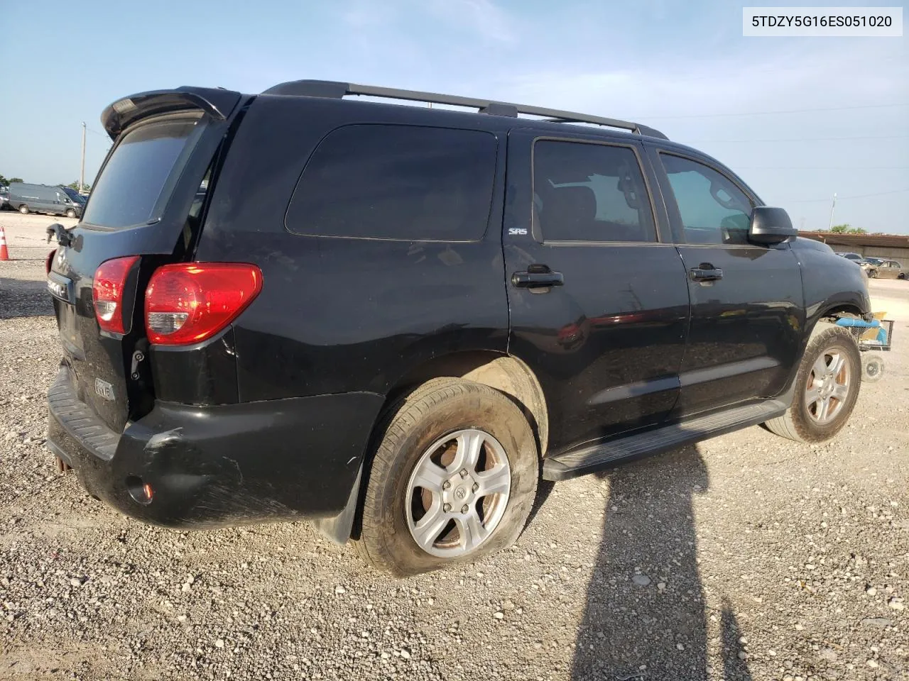 2014 Toyota Sequoia Sr5 VIN: 5TDZY5G16ES051020 Lot: 63449514