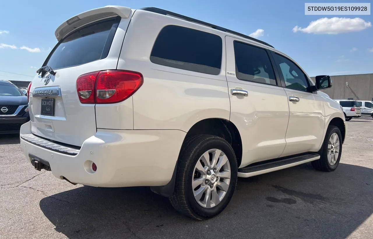 5TDDW5G19ES109928 2014 Toyota Sequoia Platinum