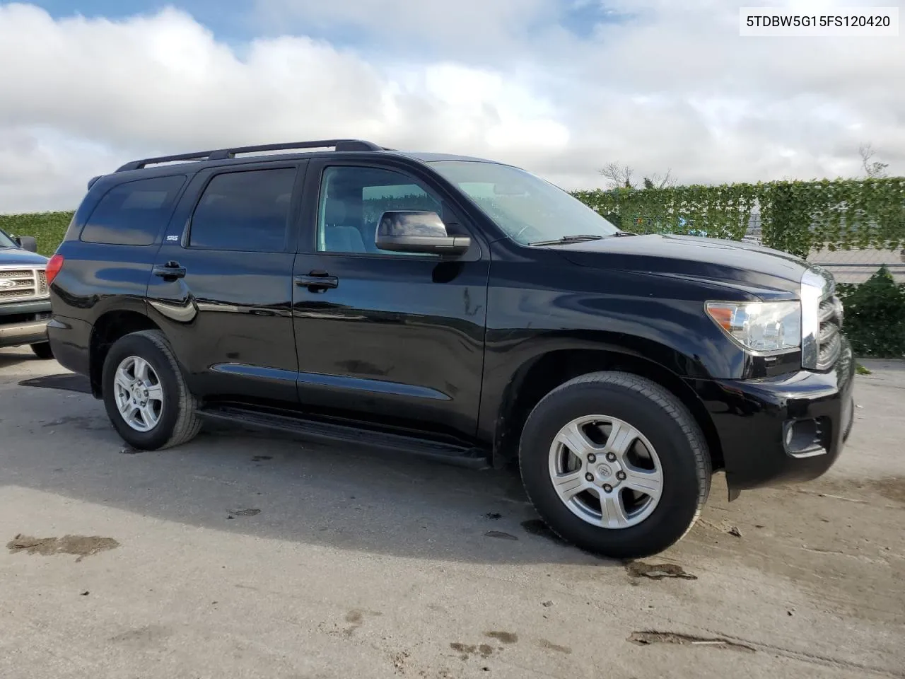 2015 Toyota Sequoia Sr5 VIN: 5TDBW5G15FS120420 Lot: 59648874