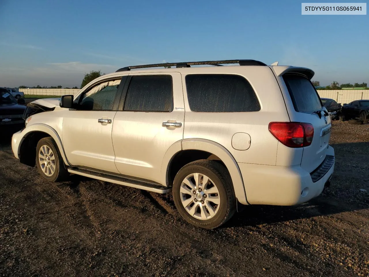 2016 Toyota Sequoia Platinum VIN: 5TDYY5G11GS065941 Lot: 71587704