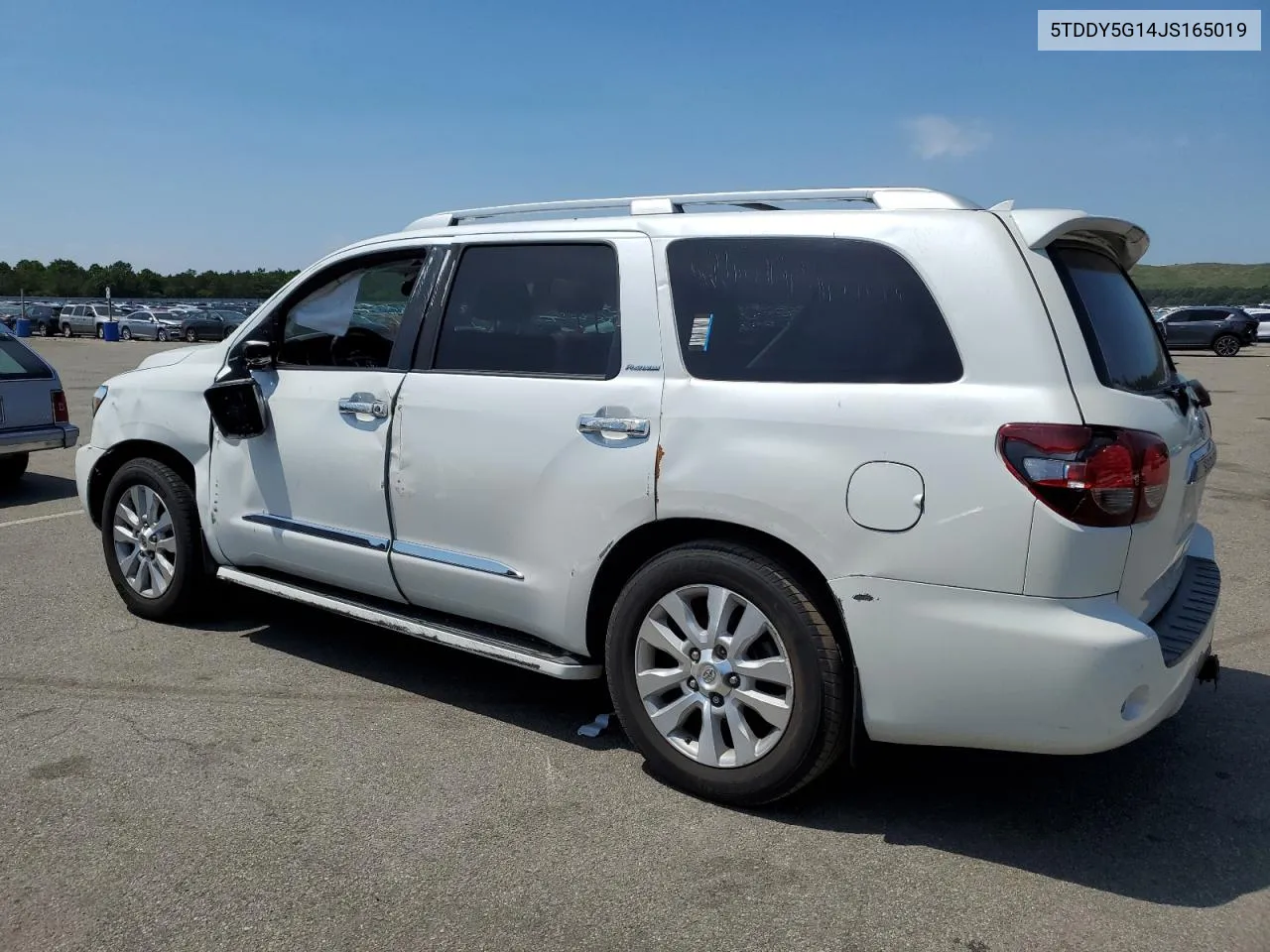 2018 Toyota Sequoia Platinum VIN: 5TDDY5G14JS165019 Lot: 58301014