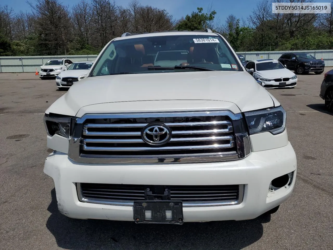 5TDDY5G14JS165019 2018 Toyota Sequoia Platinum