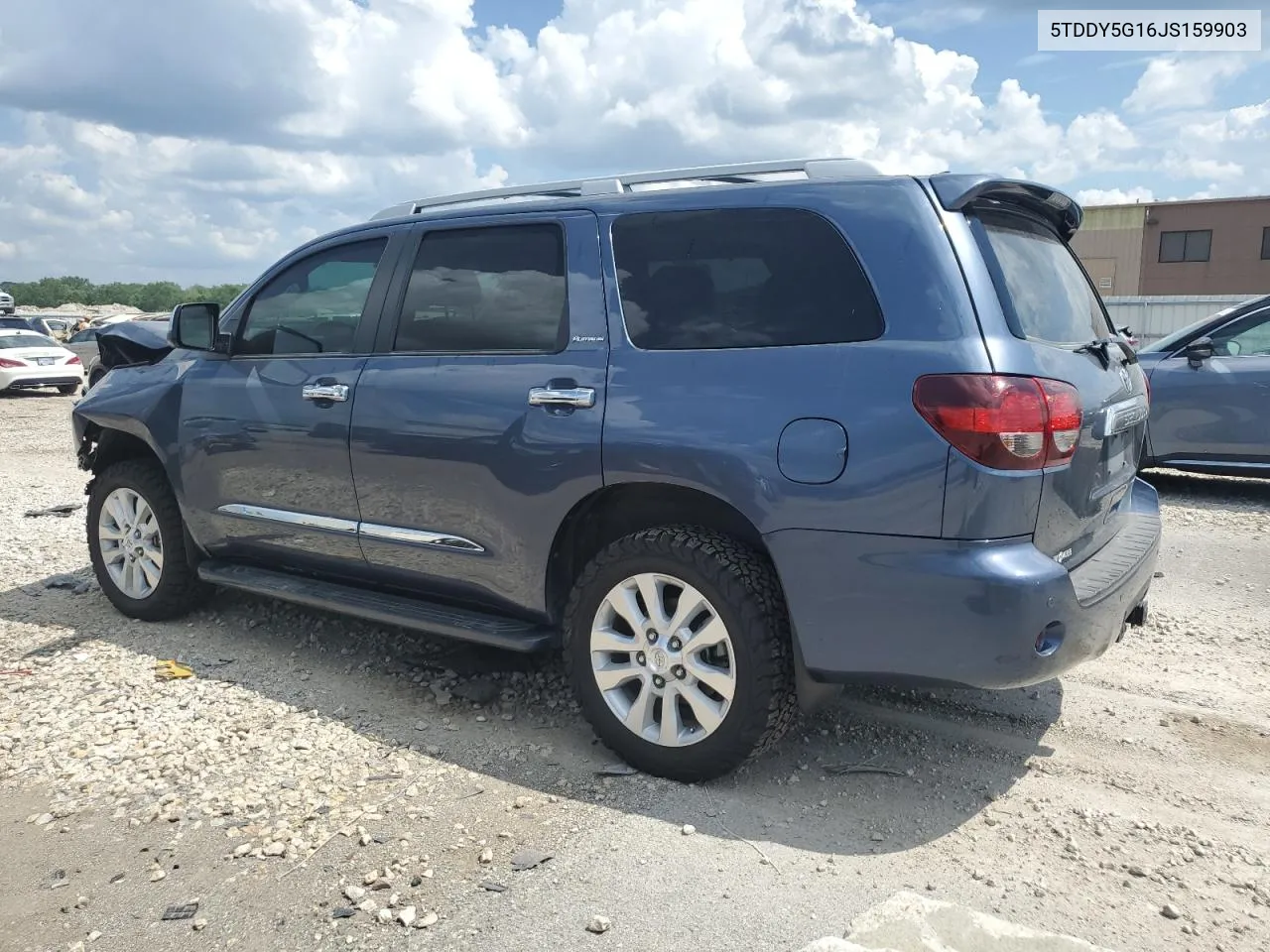 2018 Toyota Sequoia Platinum VIN: 5TDDY5G16JS159903 Lot: 59853554