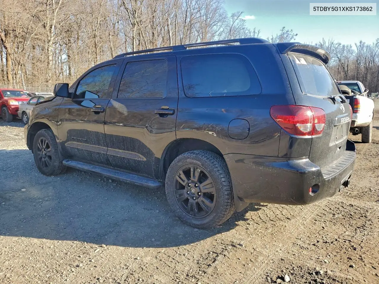 5TDBY5G1XKS173862 2019 Toyota Sequoia Sr5